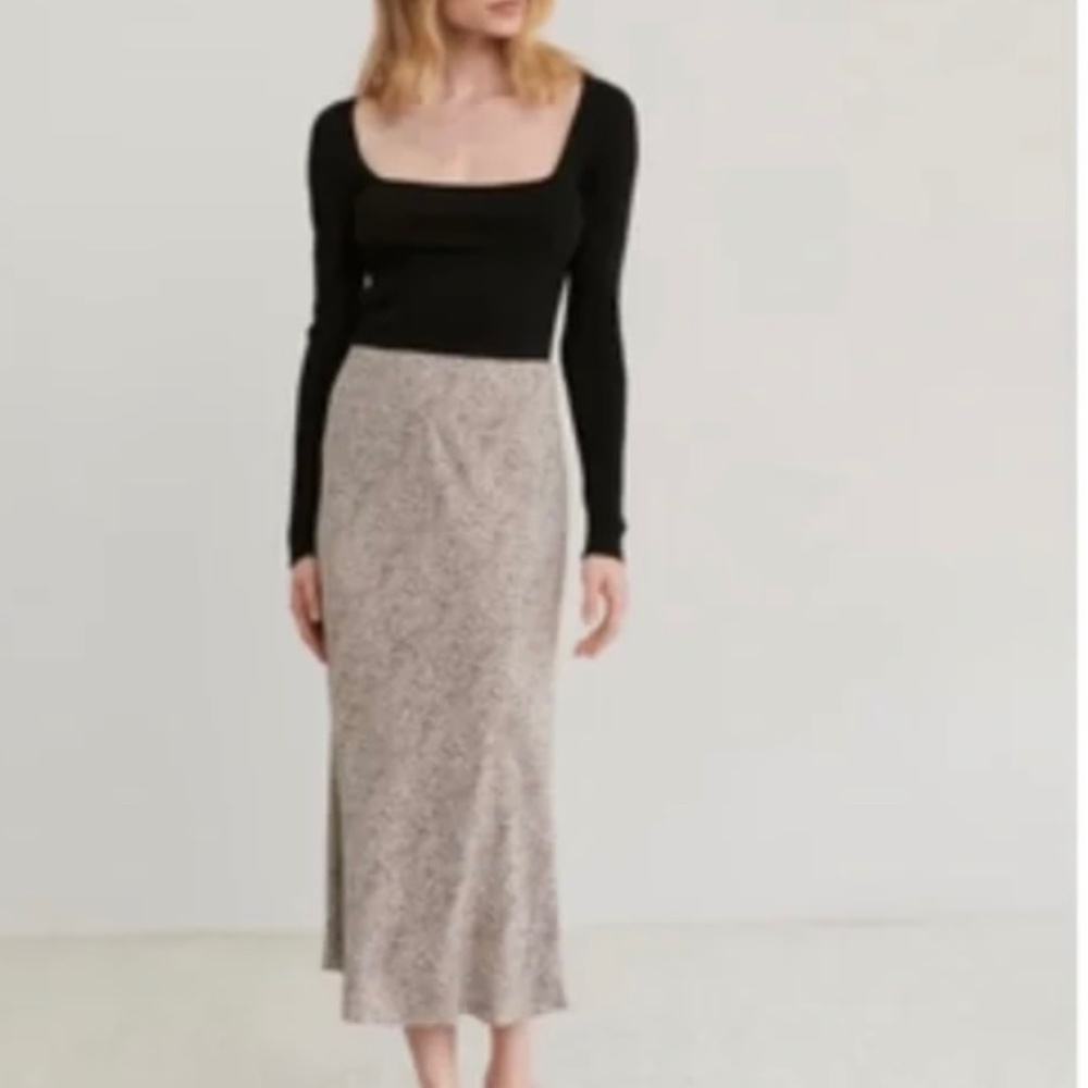 Jenni Kayne Leopard Slip Skirt